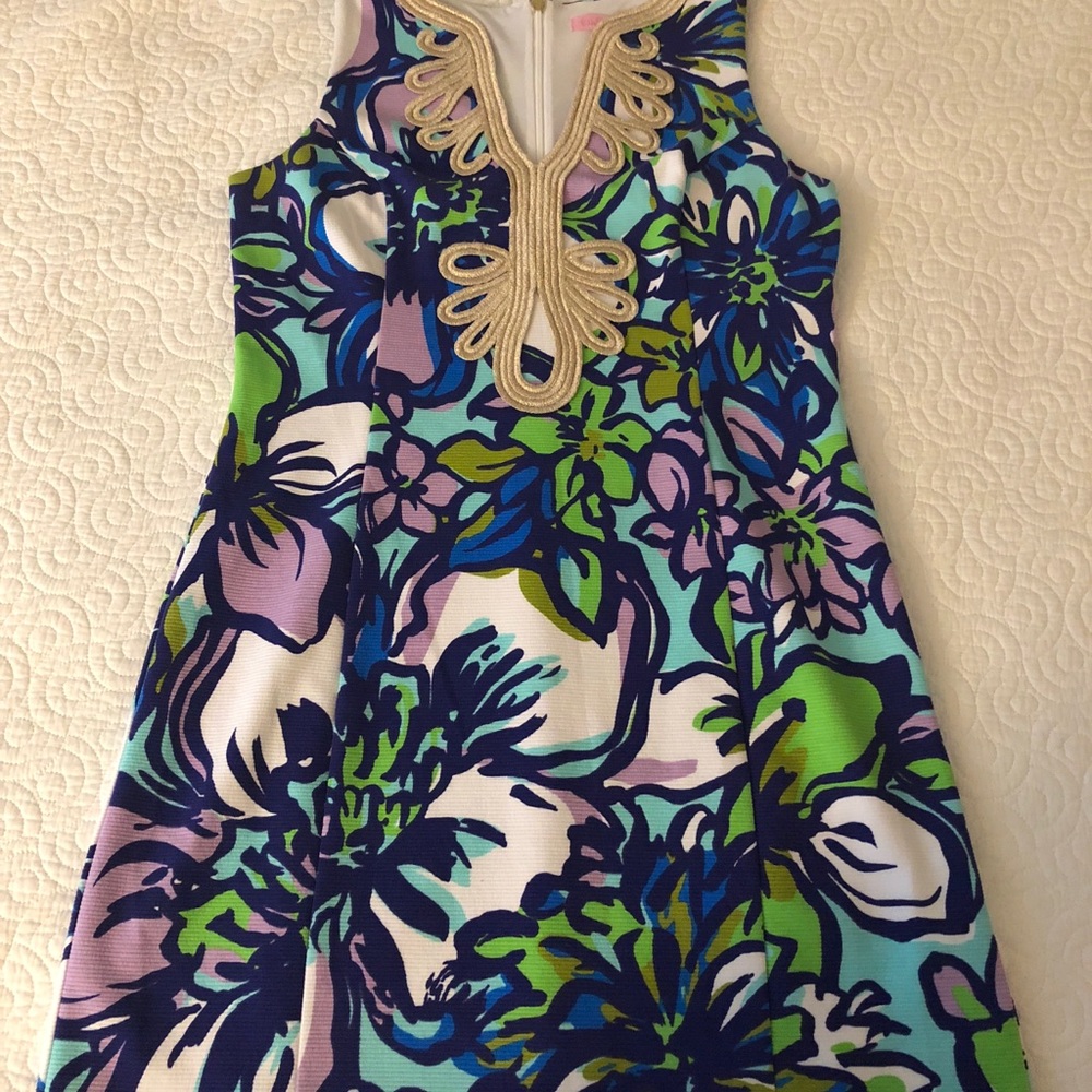 XL Lilly Pulitzer Shift Dress-Floral